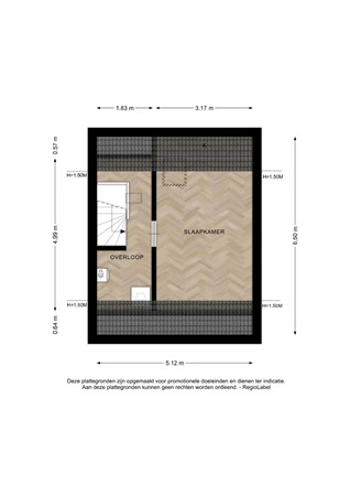 Floorplan - Libel 26, 7423 HG Deventer
